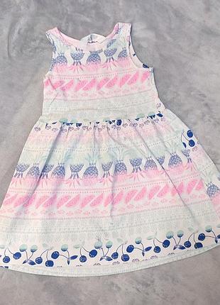 Платье h&amp;m для девочки р.3-4 2