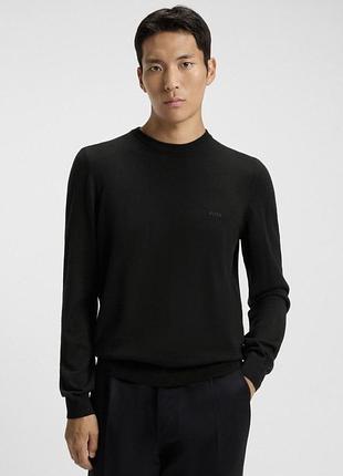 Чоловічий вовняний светр, водолазка, гольф boss (hugo boss)
