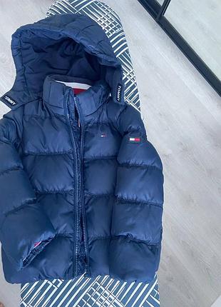 Куртка для хлопчика tommy hilfiger синя