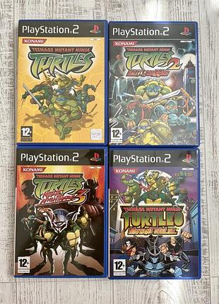 Очень ридкическая полная серия iгор teenage mutant ninja turtles (pal) ps2