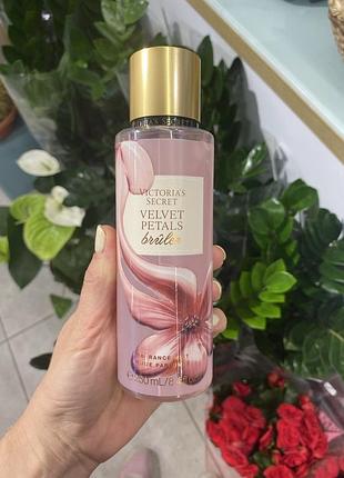 Парфюмированный спрей velvet petals brulee