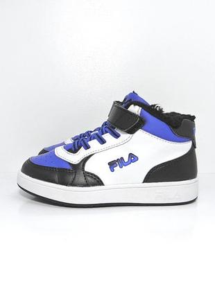 Детские утепленные кроссовки хайтопы fila р.29