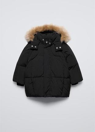 Куртка пуховик zara