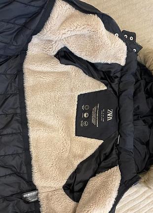 Куртка пуховик zara 3