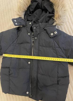 Куртка пуховик zara 6