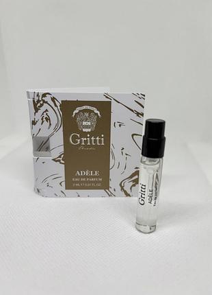 Оригинальный пробник adele от gritti парфюмированная вода