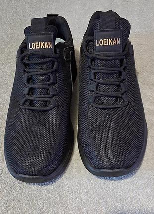 Кросівки чоловічі loeikan чорні, розмір 48, устілка 30 см