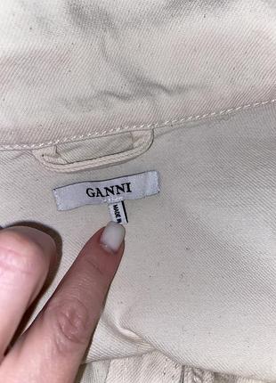 Джинсова куртка ganni 8