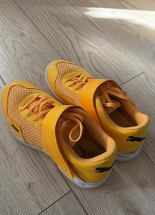Кросівки жіночі puma жовті, розмір 38, довжина устілки 24 см