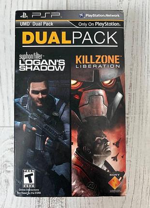 Umd dual pack syphon filter logan's shadow + killzone liberation для psp (ntsc-u)