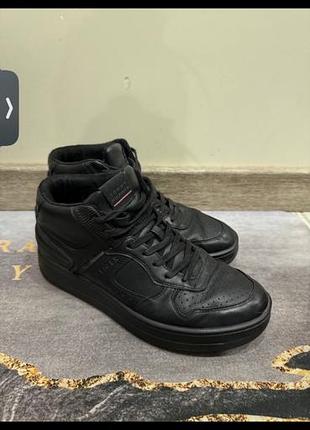 Черевики чоловічі tommy hilfiger шкіряні чорні