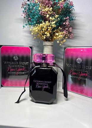 Духи женские victoria’s secret bombshell new york 100 мл стойкие женские духи виктория сикрет цветочные духи для девушек красивые духи