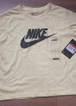Nike футболка жовта