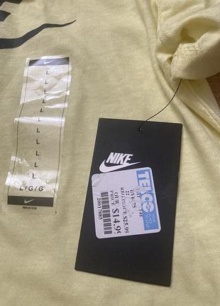 Nike футболка жовта 4