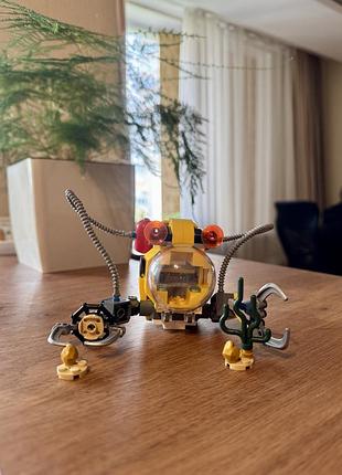 Lego creator 3 в 1 робот для підводних досліджень 31090 конструктор 2