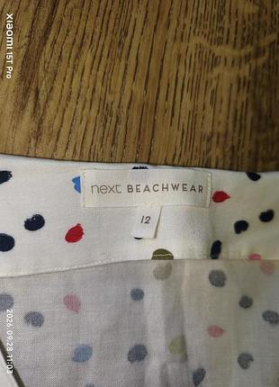Платье халат next beachwear размер 46 4
