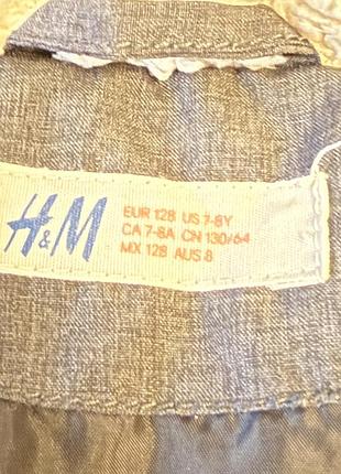 Жилетка hm для хлопчика сіра 5