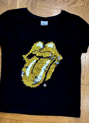 Футболка rolling stones 100%котон