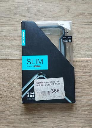 Чехол бампер nillkin для samsung galaxy s6 g920 чохол (захисна плівка)