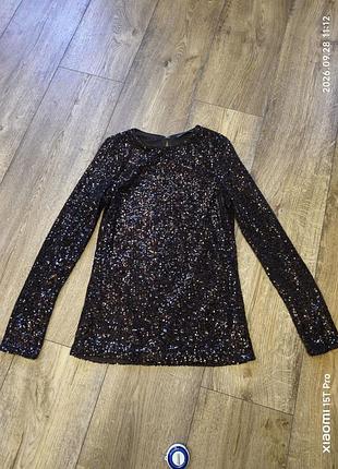 Блуза кофта от marks and spencer размер xs-s шоколадного цвета