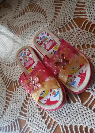 Силиконовые шлепанцы сланцы босоножки