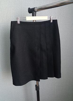 Юбка шерсть massimo dutti р. 40