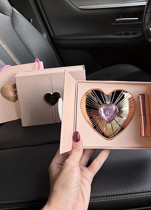 Charlotte tilbury beauty soulmates + love effect lipstick | подарунковий набір + пакет