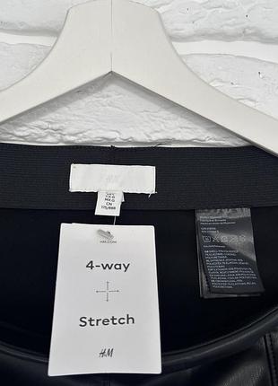 Лосіни з еко-шкіри h&m 2