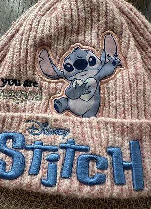 Шапка + шарф stich 6