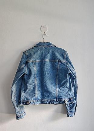 Джинсовая куртка zara размер s/m 7
