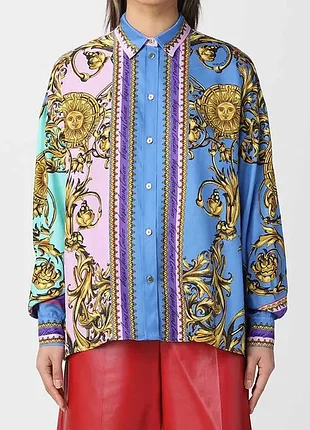 Versace сорочка рубашка оригінал віскоза оригінал