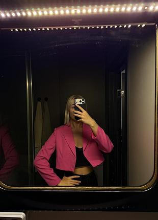 Жакет жіночий рожевий