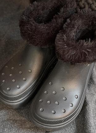 Crocs stom  зимние чоботи кроксы 4