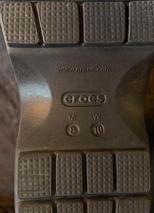 Crocs stom  зимние чоботи кроксы 5