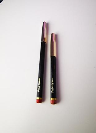 Винтажные карандаши для губ yves saint laurent (ysl) dessin des lèvres – No10 и No17 (лот 2 шт.)