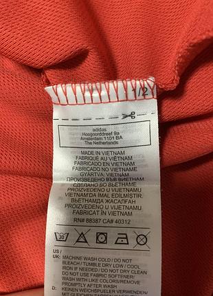 Поло чоловіче adidas червоне 3