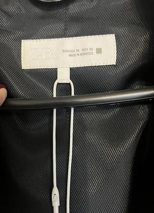 Коричневий піджак, блейзер zara 9