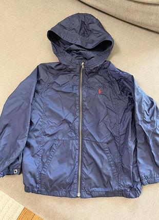 Вітровка для хлопчика ralph lauren синя, 6 років
