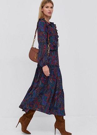 Роскошное миди платье ralph lauren