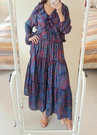 Роскошное миди платье ralph lauren 7