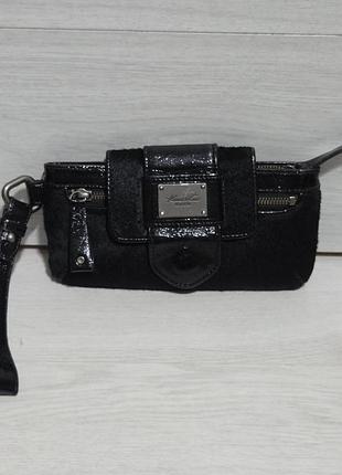 Шкіряний клатч-гаманець kenneth cole
