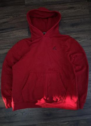 Червоне худі air jordan essentials fleece (оригінал),
