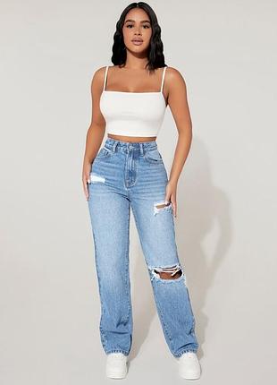 Джинси з потертостями 3
