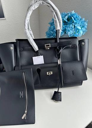 🖤💎balenciaga bel air xl🖤 натуральна шкіра брендова сумка тоут преміум люкс