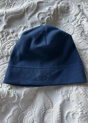 Шапка флисовая от jack wolfskin