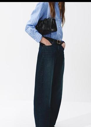 Широкі джинси barrel h&m 2