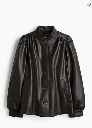 Куртка з екошкіри h&m 2