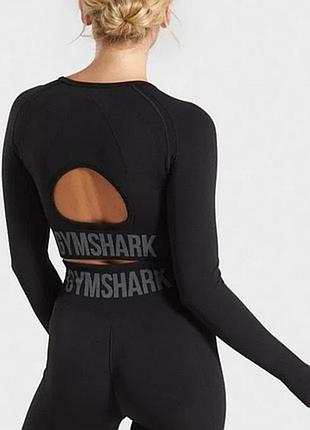 Спортивний лонгслів / топ з довгим рукавом  gymshark