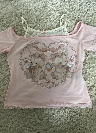 Топ у стилі babydoll