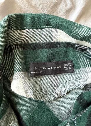Тепла картата сорочка dilvin 4